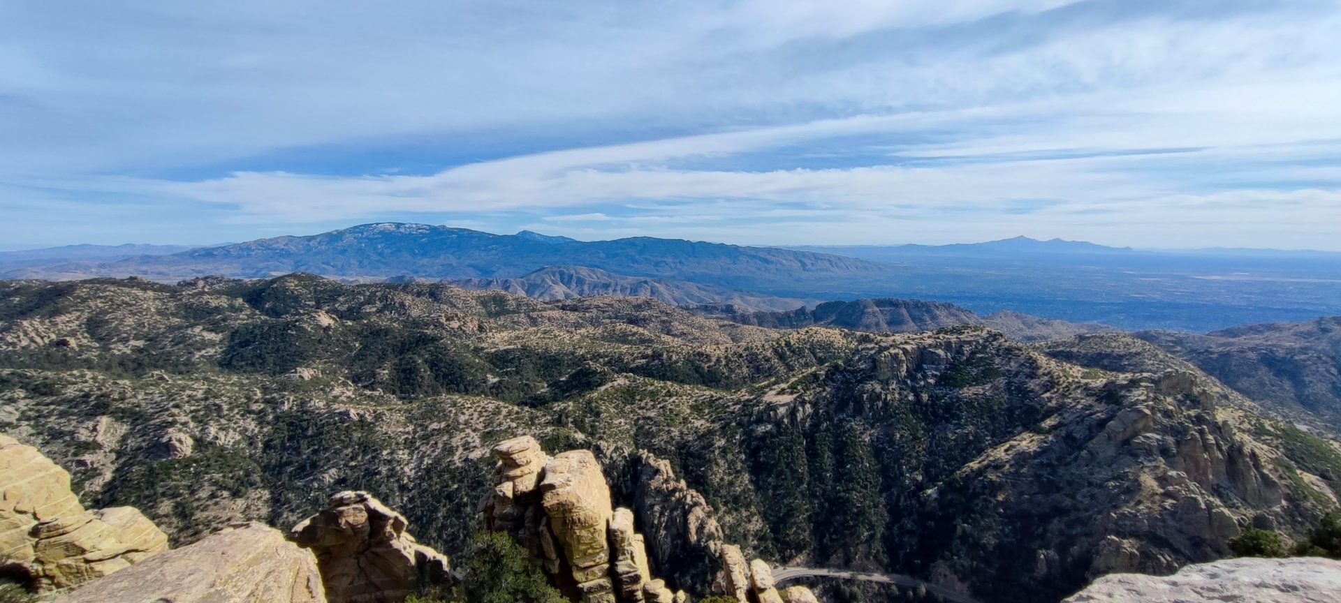 Mount Lemmon Highway: Views over the Sonoran Desert