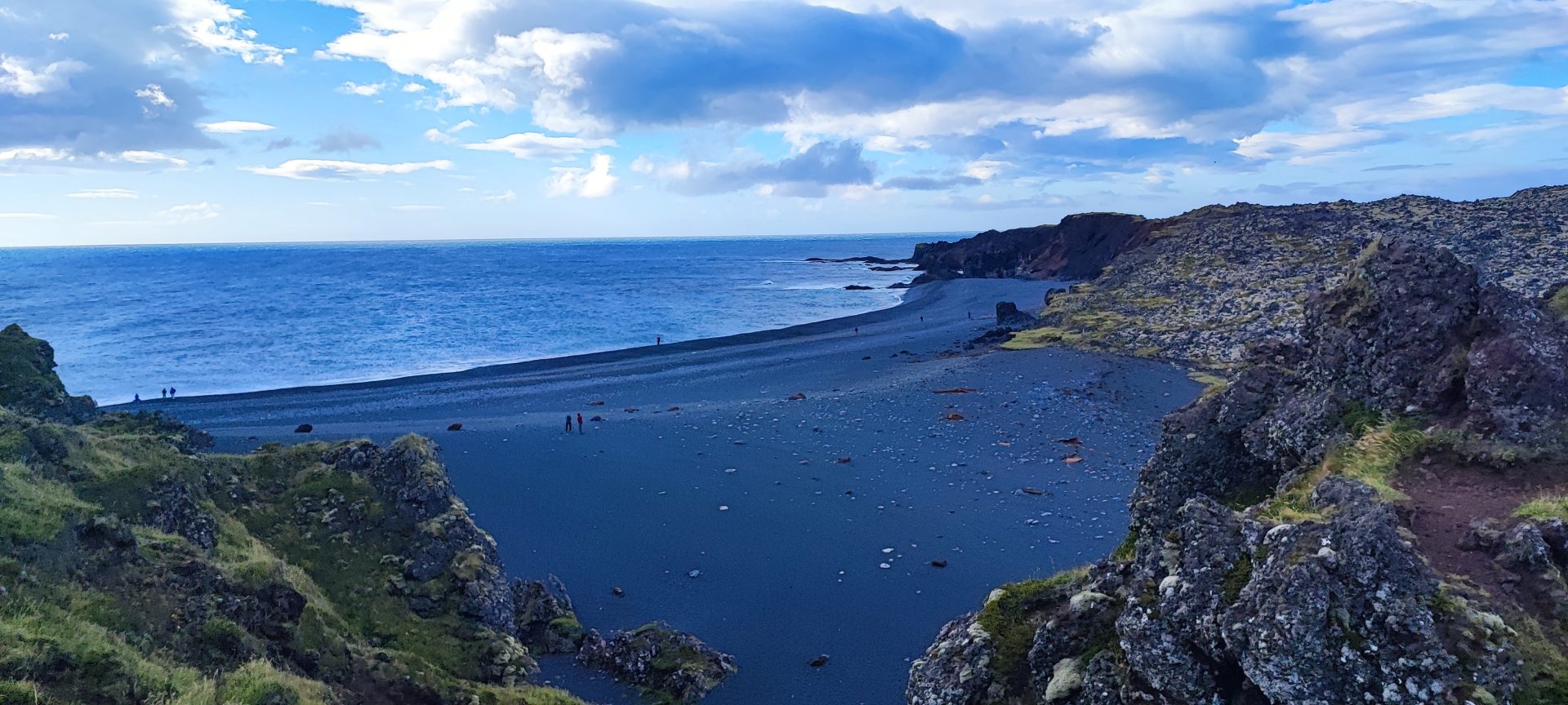 Dritvik Djúpalónssandur: Black Lava Beach and Cove (Iceland)