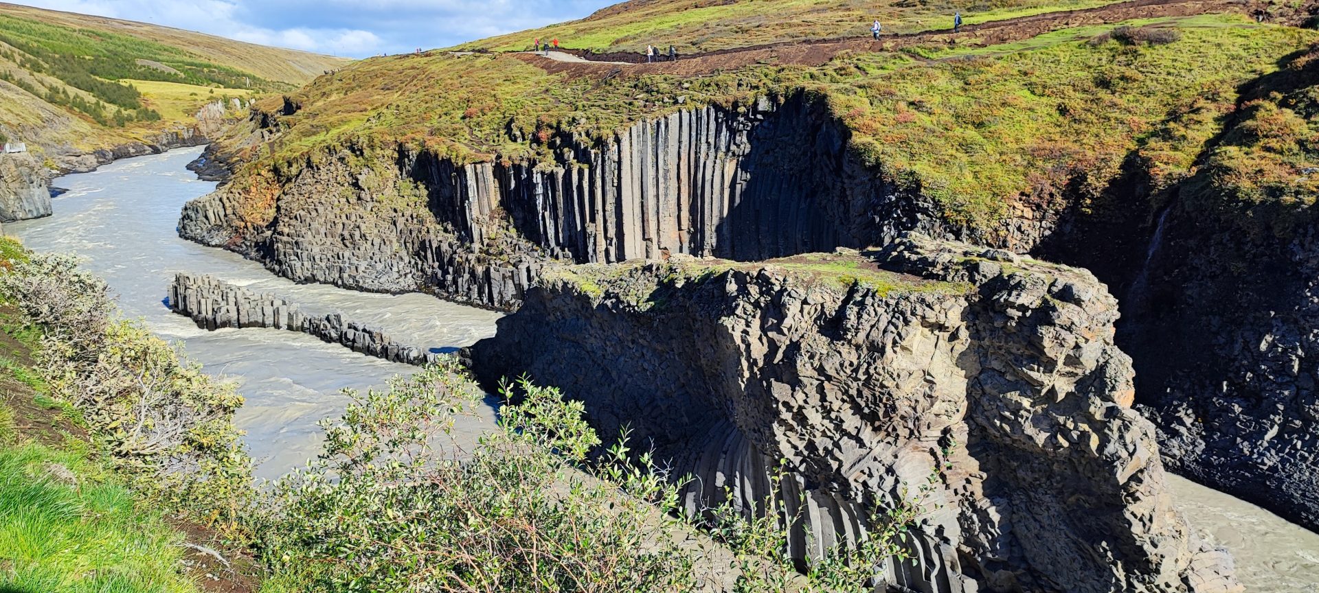 Stuðlagil Canyon: Basalt Columns in Iceland’s Northeastern Region